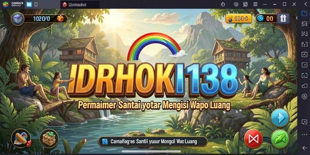 Tangkapan layar gameplay dari IDRHOKI138 yang menggembirakan.