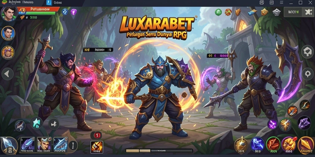 Screenshot menunjukkan momen epik dalam gameplay RPG.