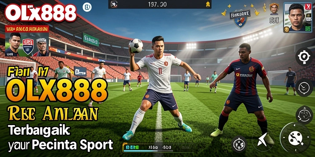 Tampilan menarik dari gameplay OLX888 yang membuat olahraga semakin seru.