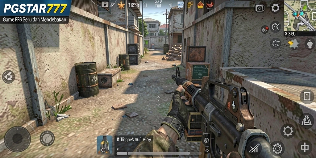 Tampilan gameplay PGSTAR777 yang mendebarkan dan penuh aksi.